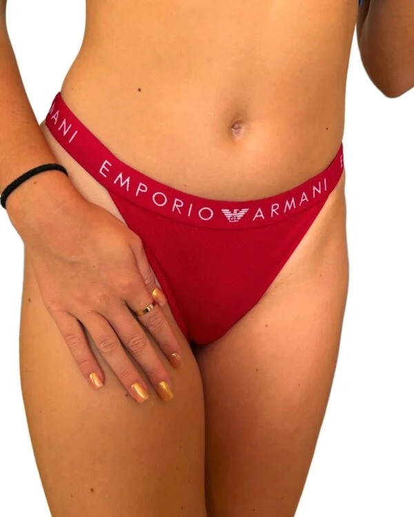 Dámská tanga Emporio Armani 164522 4F227